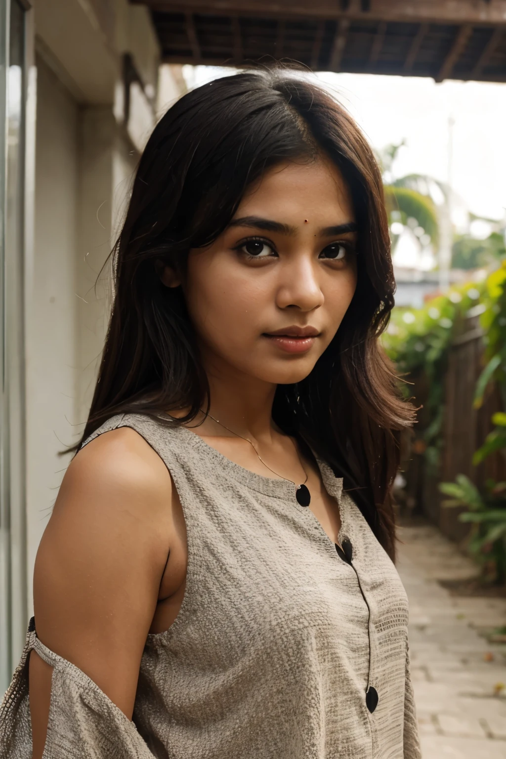 bangladeshi girl cute face, white skin