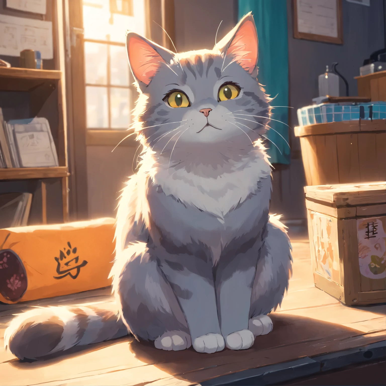 "Generate ultra-high definition images of chic cats, Gray cat in sweatshirt. Use advanced macro photography techniques、Highlights the intricate details of your cat's coat, Beard, and表情豊かな目.
Place the camera at the level of the peephole, Create an intimate connection between the audience and the cat subject. Large Diameter,Achieve shallow depth of field, Makes the cat stand out clearly against a slightly blurred background.
Improve lighting to highlight the texture and contours of your cat's body。, using software, remove rough shadows、, cozy atmosphere.
Scratch the cat in a relaxed position, But it's balanced, Express your flexibility and elegance. Try to capture moments of natural movement, Strwaithing, beauty of pubic hair, wait., convey realism.
Implement post-processing techniques to improve image clarity, contrast, andカラーバランスも, Protected on all sides, From a cat's intricate patterns to its intense gaze,and、with proper sunglasses, Rendered in amazing detail.
finally, Conveying the gentle beauty and innate grace of cats,, Capture a fleeting moment,Celebrating the uniqueness of cats' curiosity and balance."