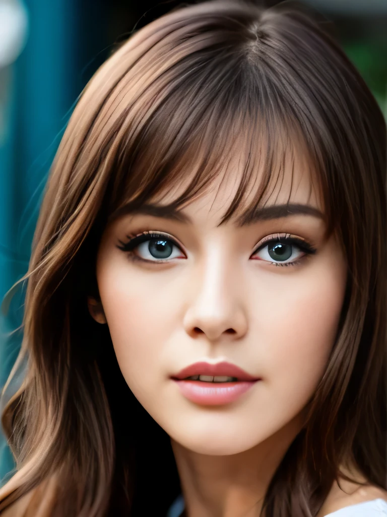 bule、full bodyesbian、bustup、photo of a Young girl、model shoot tyle、brown haired、shorth hair、(Look at viewers:1.2)、(Detailed pupils:1.3)、(natural soft light)、(魅惑的)、 [:(film grains、25mm、f / 1,2、DoF、bokeh dof、美丽的面容、super-detaild skin、Perfect glowing eyes、skin pore、Soft hair、Muscle tone and definition、Stitching of the fabric、Fabric texture、wood grain、Stone texture、Well-defined pupils、Prominent marginal rings、 High contrast eyes、Detailed features:0.7):0.7],上半身の写真、