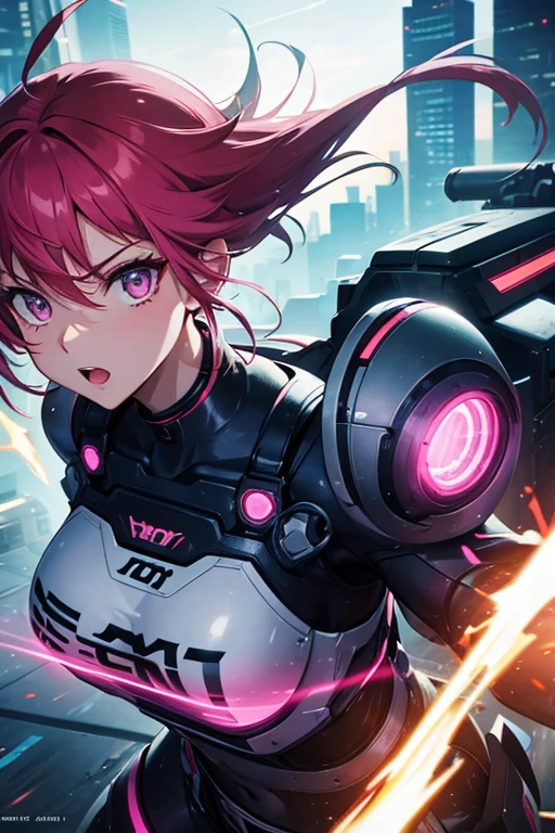 cyber punk、Beauty、meaty、Glamour、Run at full speed、Upper body