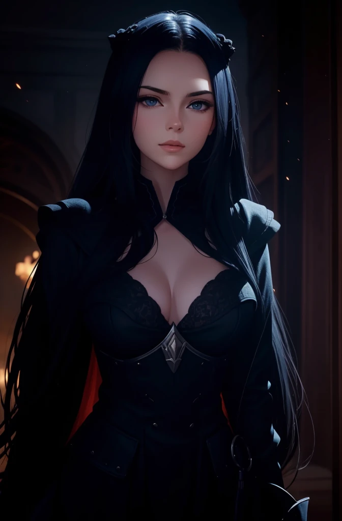 Emma Norton, emmanorts, long flowing hair, Soft and smooth skin, A touch of fantasy and magic in the scene, Realistic and photorealistic style, Studio-quality production, emanates grace and elegance