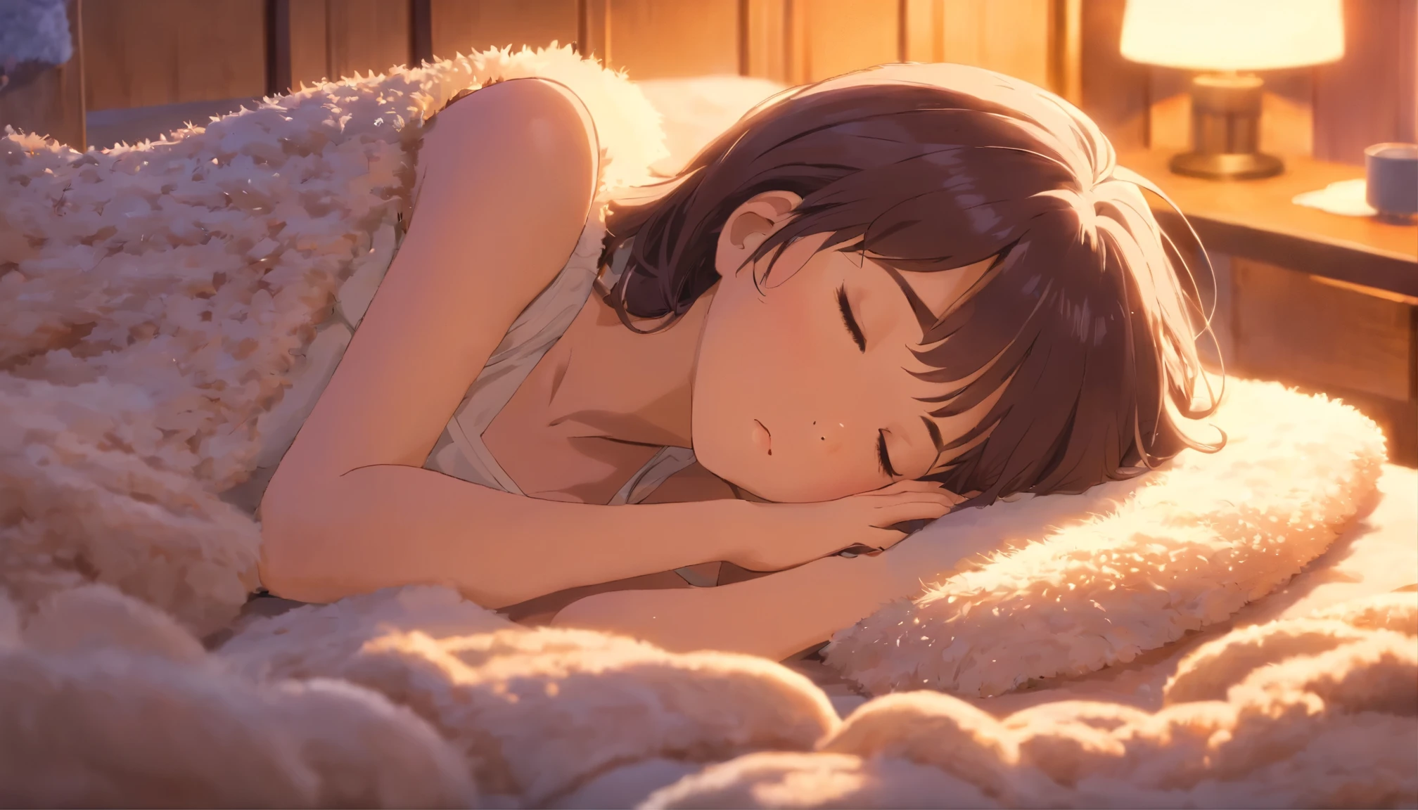 1girl, maekawa miku, brown hair bob cut, green eyes, fake cat ears, IDOL costume, (orgasm:1.2), open mouth, full-face blush, sweat, tegaki,
half closed eyes, on bed, POV, lying on back,bed, (((arched back))), (((leaning backward))), trembling, tongue out, groin  NEG:eyes, blindfold, (motion blur, motion line, bouncing:1.2),

masterpiece, best quality, very aesthetic, absurdres, cinematic still, emotional, harmonious, vignette, highly detailed, high budget, bokeh, cinemascope, moody, epic, gorgeous, film grain, grainy