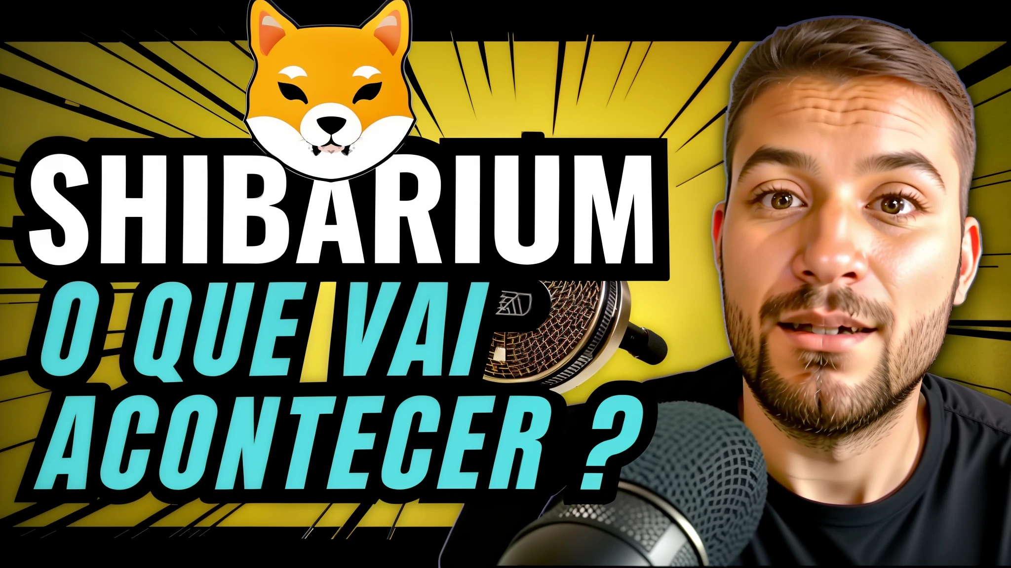 a close up of a person with a microphone and a dog, by Kanbun Master, youtube thumbnail, vivarium, hortorium, vtuber, by david rubín, taciturn, ben maier and sakimichan, vantablack chiaroscuro, sharn, doge, 🐿🍸🍋