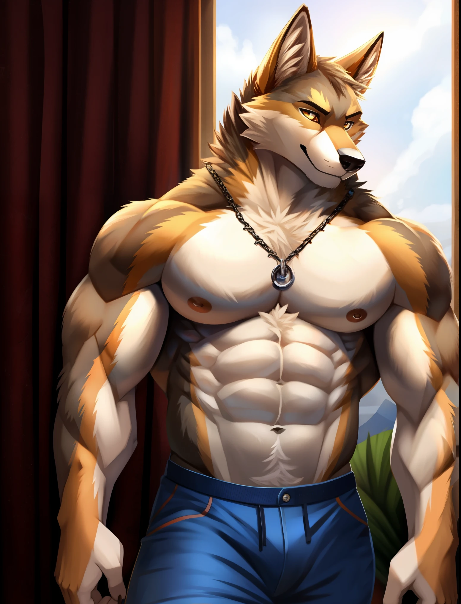 （Solo），coyote，Muscular