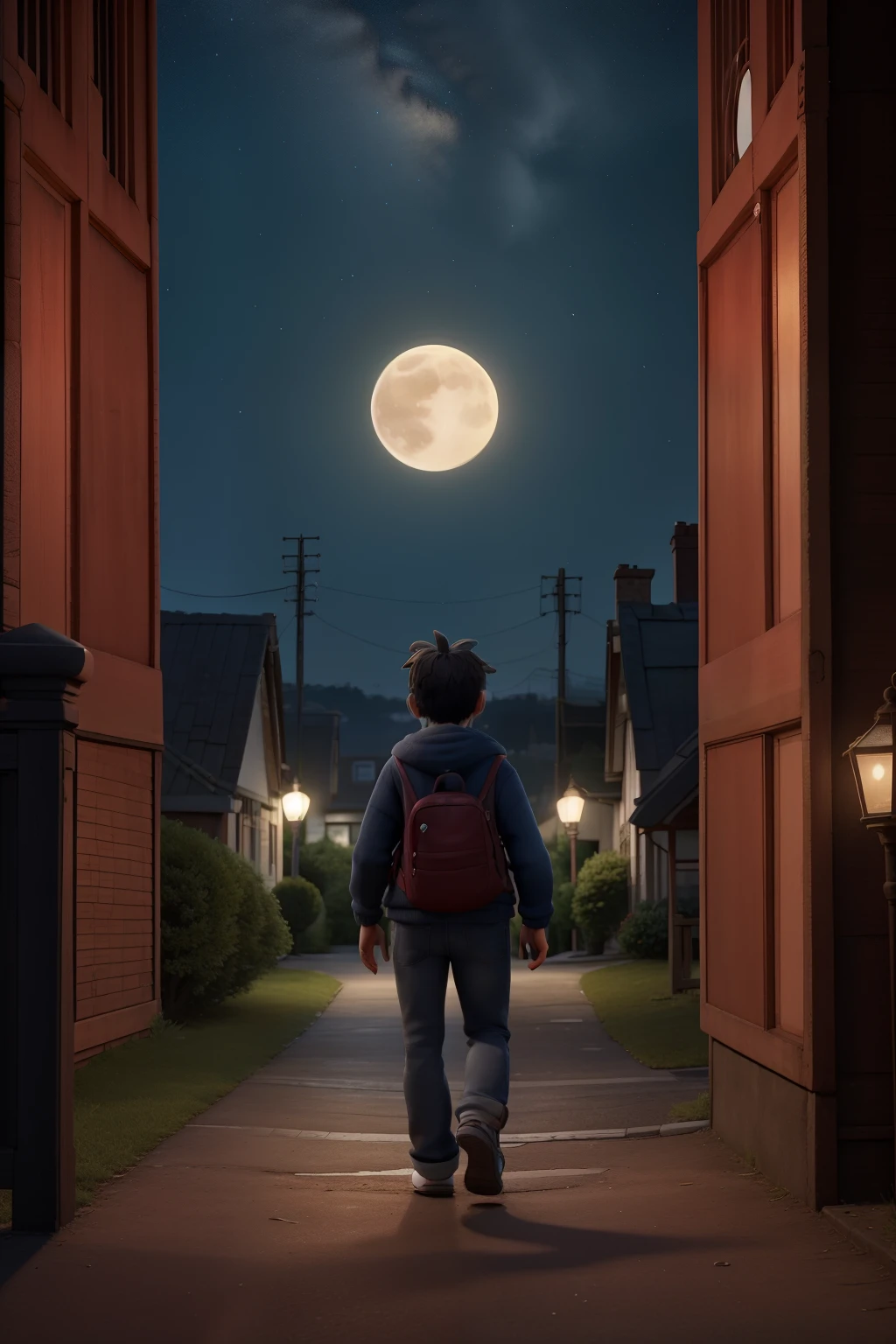 Go home at night