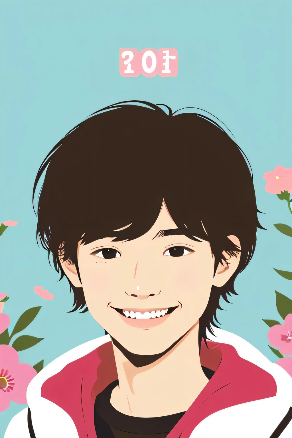 Japanese,20th generation,male,An illustration,smile