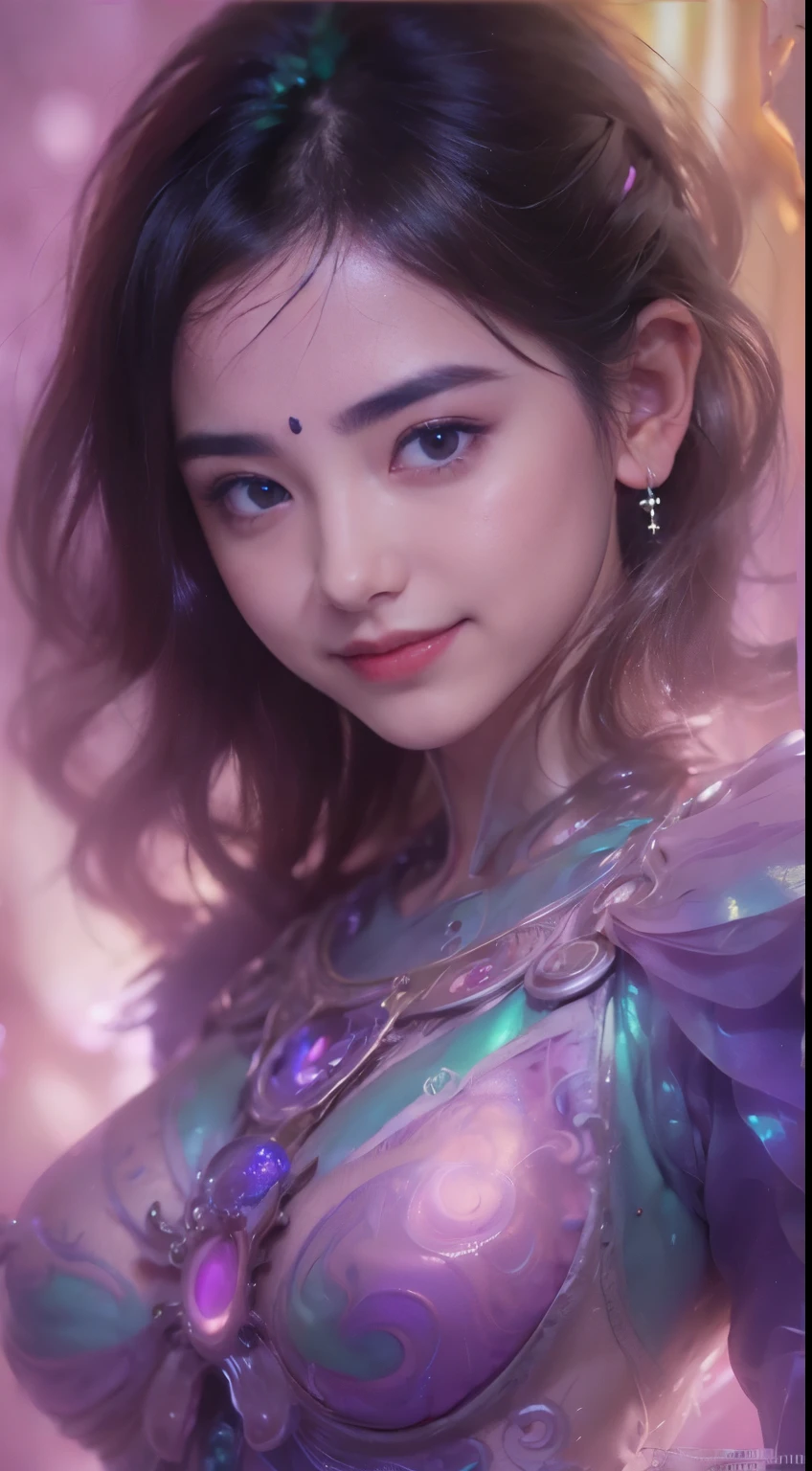 (Two beautiful teenage italian girls:1.6), Close friends, (They are hugging each other:1.2), Kiss her cheek or chest,(Detailed iridescent bodysuit with beautiful fractal or marble design:1.5), Incredible and spectacular scenes, ((High quality)), ((Detailed)), ((Fantasy)), Blue Plasma Brain, Green Plasma Body, Vulgarity, beutiful breast, obscenity, (Lewd smile:1.2), coarse, Obscene, mean, (raunchy:1.2), (Immoral:1.2), Lachish, (small breasts with beautiful raised pink areolas:1.5), (Cameltoe), (Expression of ecstasy:1.2), Photorealistic, Official art, unity 8k wall paper, 8K Portrait, Best Quality, Very high resolution, (Incredibly beautiful nature background:1.6), (18 years old:1.5), (Sexy and glamorous:1.1), (A coquettish expression:1.6), (seductively smiling:1.6), (erotic posing:1.9), (Model Posing:1.8), Beautiful seductive face, Portrait, (Thick eyebrows:1.4), (Big scarlet eyes:1.2), Beautiful eyes with fine symmetry, (Ultra detailed eyes:1.4), (High resolution blue eyes:1.1), Intimate face, (ultra detailed skin texture:1.4), White skin, pale skin, Perfect Anatomy, Thin, (Beautiful toned body:1.5), Hair Bow, (Moist skin:1.2), No makeup, (dark circles:1.1), Good anatomy, Focus Face, good-looking, (Emilia Clark:0.6) (Emma watson:0.3),(Jennifer Connelly:0.4), (sensual face:1.5), Elegant face, Nice, Dolce, (Around her neck is a simple necklace of exquisite workmanship), (Bioluminescence with brilliant brilliance:1.4), (Luminous magic circle:1.5), Ruins of an ancient castle, Shining majestic cloud masses and sky, lightning bolt, Epic Realistic, (Greg Rutkowski:0.8), (teal and orange:0.4), (Art Station:1.5), Cinematic, (nffsw:1.5), Hyper Detailed, Dramatic light, (Intricate details:1.1), Beautiful black hair, (Wearing a gauntlet with a dense and very beautiful design decorated with jewels:1.1), Small chest