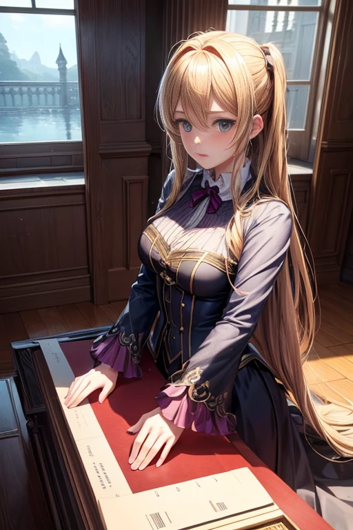 (best quality,4k,8k,highres,masterpiece:1.2),ultra-detailed,(realistic,photorealistic,photo-realistic:1.37),girls in a red carpet room,anime scene,anime movie screenshot,2D CG,anime scene,anime movie scene,from an anime movie,anime movie stills,Violet Evergarden,kinetic,anime movie screenshot,Re:Zero,Insane Asylum Studio anime style,static screenshot