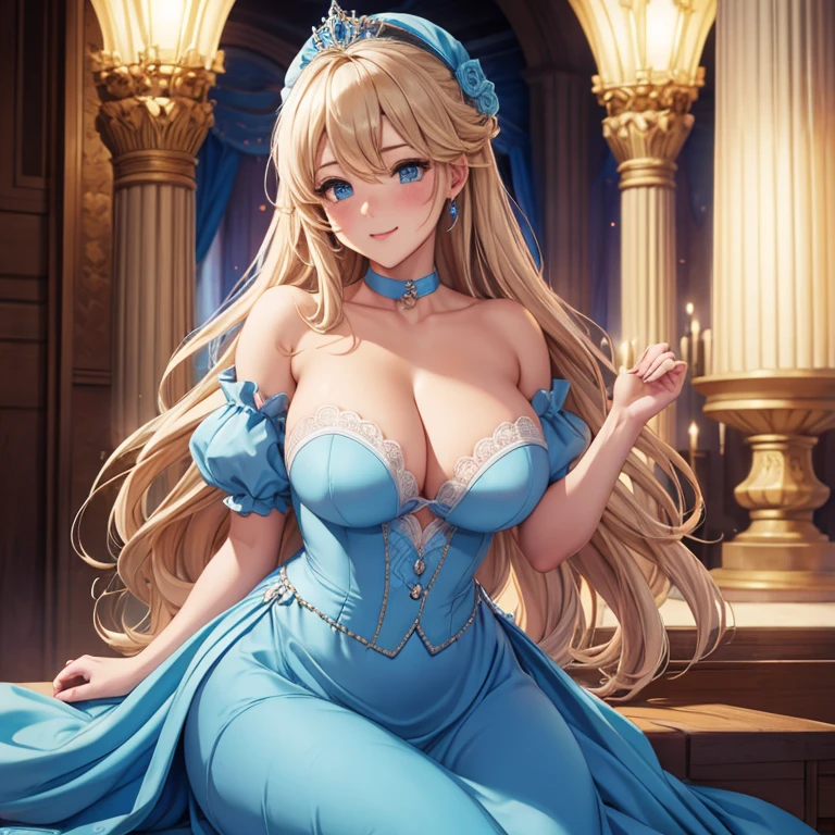 Cute blushing Cinderella in a dress wants to have sex, Lustful, Modest, sexual desire, In the palace, cinderella seduces, cinderella slut