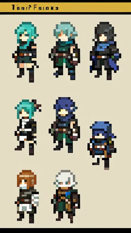 thief locke from final fantasy 6  full body  , best quality