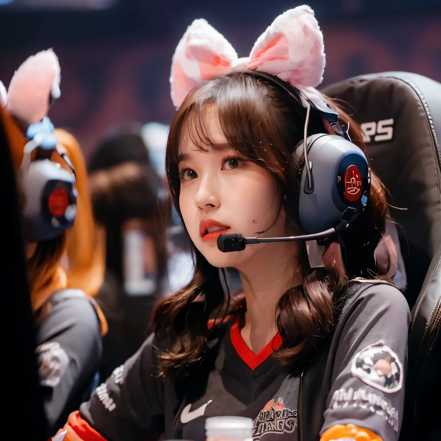 Myoui Mina from Twice face, fotorrealista, ultrahd