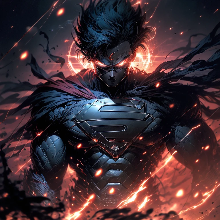 Vegeta, once a proud Saiyan warrior, now wanders the land as a Ronin Samurai. Draped in a tattered, dark green kimono, his sharp features are hidden beneath a traditional samurai mask. With his long, spiky green hair tied back, he cuts an imposing figure. His piercing green eyes, now filled with a sense of longing and determination, scan the horizon. Clasping a sharp, curved sword in his hand, Vegeta embarks on a new journey, seeking redemption and purpose in this peaceful, yet unforgiving world.