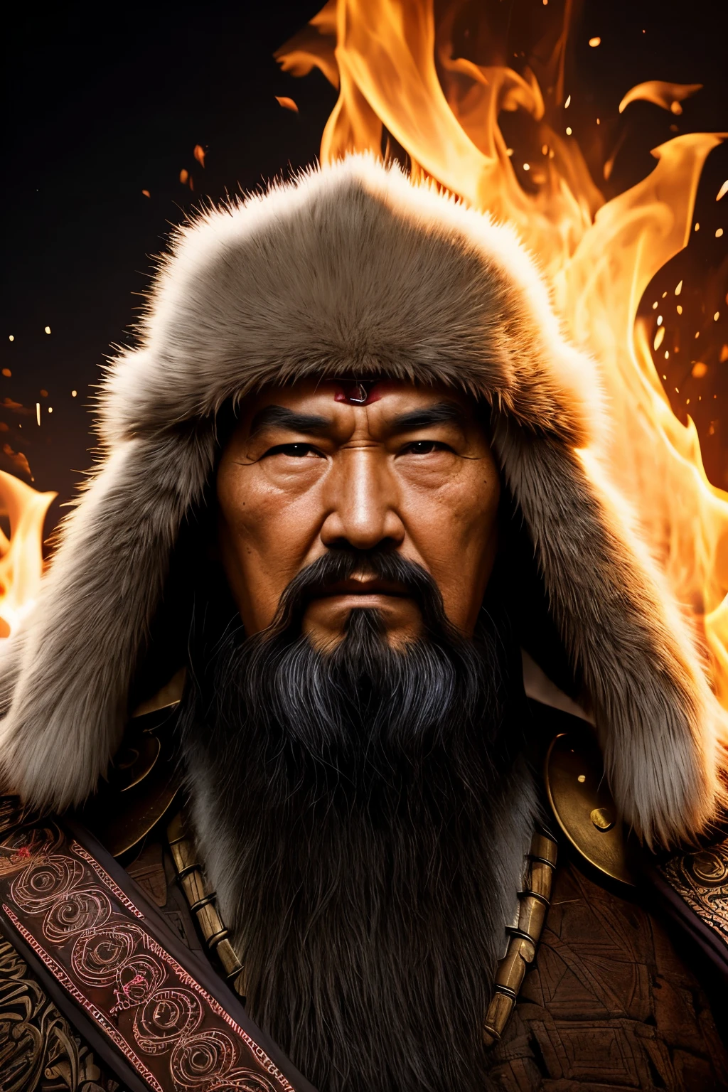 The enigmatic elder, with wisdom etched on his face, sat before a gathering of curious young warriors. His piercing eyes shone with the fire of ancient knowledge. He spoke of a time long past, when the world was ruled by the fearsome Genghis Khan.
"Genghis Khan, the mighty conqueror, had a secret weapon unlike any other," the elder began, his voice resonating with the weight of history. "Ten thousand psychic warriors, each one endowed with extraordinary powers, were said to have fought beside him."
The young warriors leaned in, their eyes wide with awe and wonder. The elder continued, "These psychic warriors, with their incredible abilities,