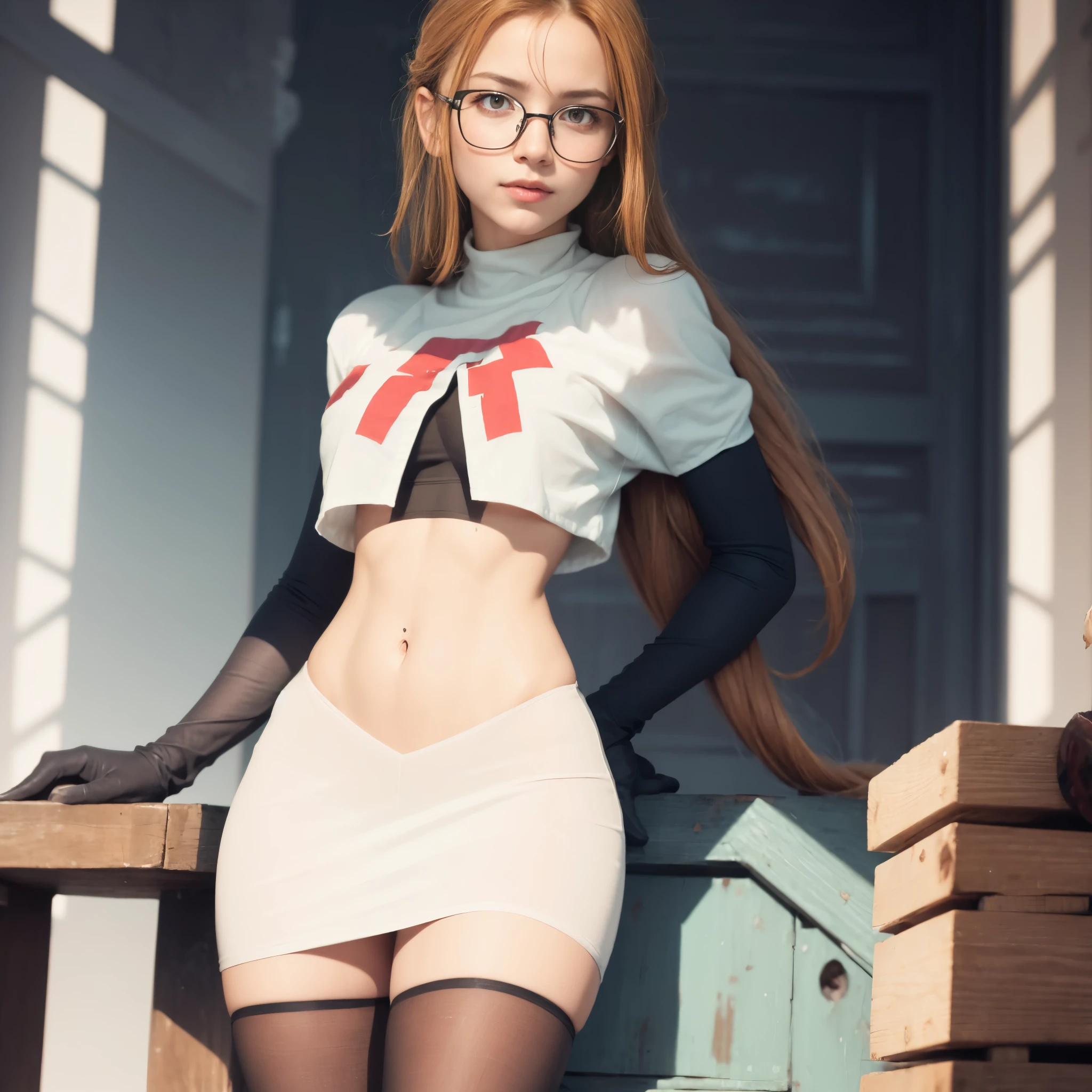 (erotic, seductive, lustful), (masterpiece, best quality), (intricate details), ultra detailed, beautiful and aesthetic, (photo), (1girl), nakiri erina, fellatio, lipstick, medium breast, teacher clothes, stockings, glasses, ecstatic eyes, blushing, highly detailed, solo, nsfw, sex