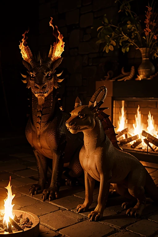 Dragones y fuego. 