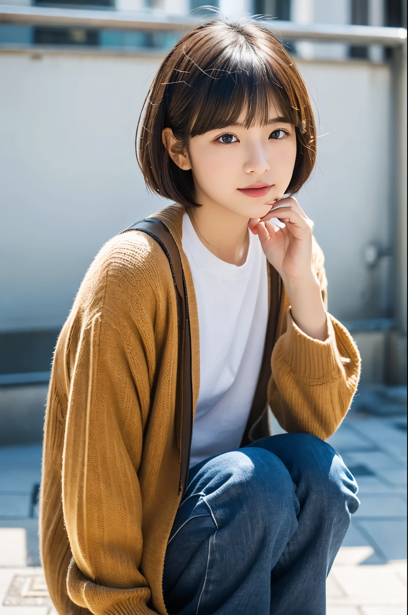 64K CG image of a Japanese woman with a boyish atmosphere(super hyper real:1.5)Please generate it with。
she is a woman in her 20s。
BREAK,
her characteristics are(short hair:1.5)It is,顔立ちはクールIt isながらも女性らしい魅力を感じさせるものとします。
BREAK,
Generate high-definition fashion with simple and sporty style for clothing。
The background is bright and has a refreshing atmosphere.、Imagine posing in natural light。
BREAK,
Crisp and razor-sharp details(super clear details:1.5)and amazing color depth(color depth:1.25)is required。 Must imitate the unparalleled sharpness and color vibrancy of photos taken with ultra-high-end cameras such as MS and Fujifilm XT3,
生成された画像は自然It is,We hope that it will bring out the charm of boyish beauty.。