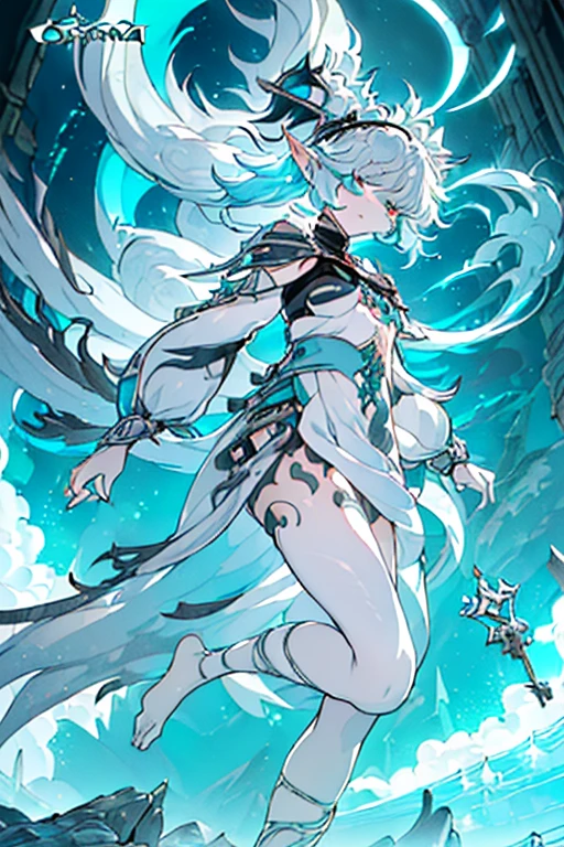 solo, 1boy,「white hair,cerulean blue」long hair,  {{nighthawk mask}},  There&#39;s a man wearing a costume, {fox tail,} {one wing of a crow} Farson!!!!, furry Farson, furry characters, furry anime, Farson, furry paws furry, Furry shots, there is nothing, very hairy, furry artist, upright, [[[Anthropomorphic Nue]]] virtual youtuber, full body