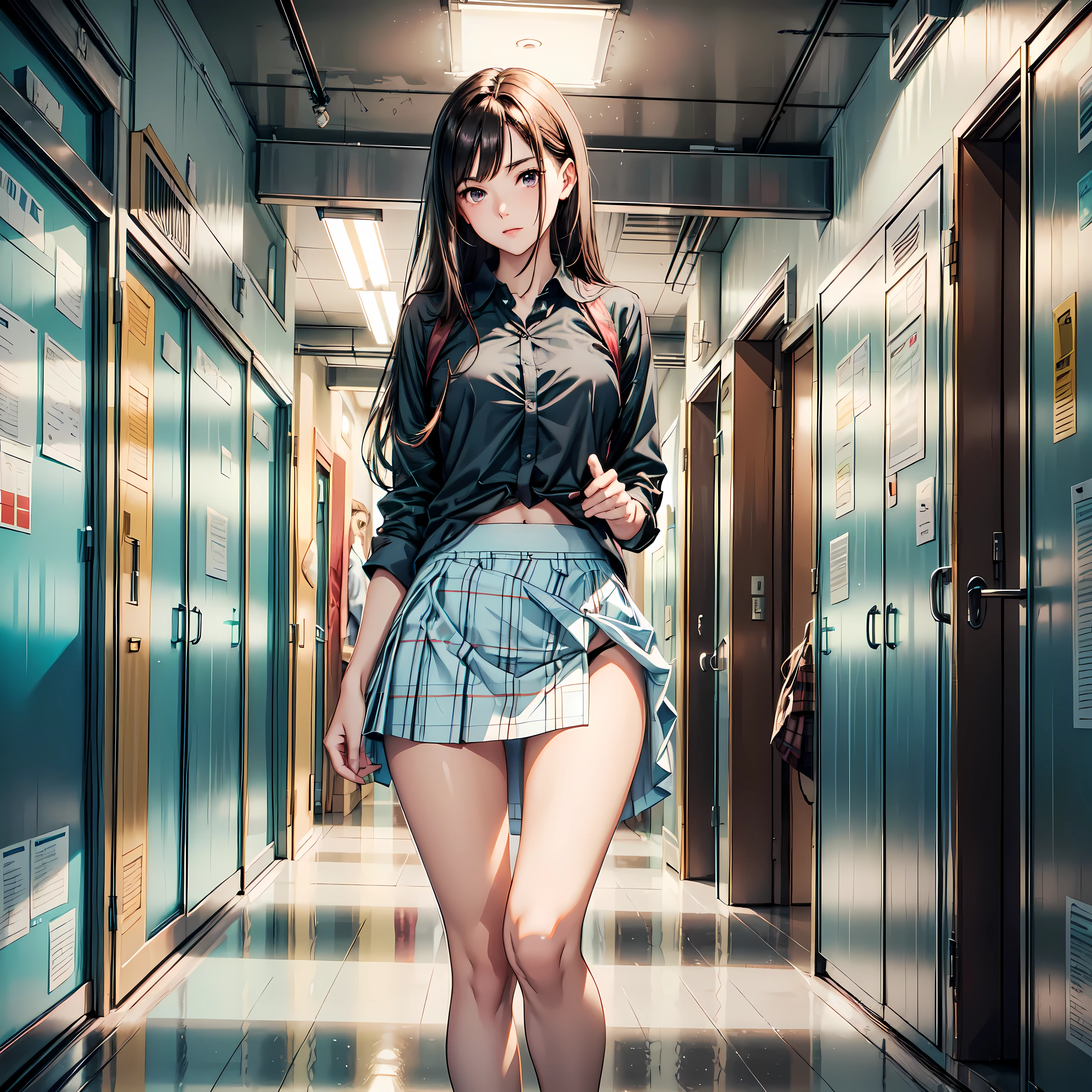 JK school uniform，high-heels，JK school uniform jacket