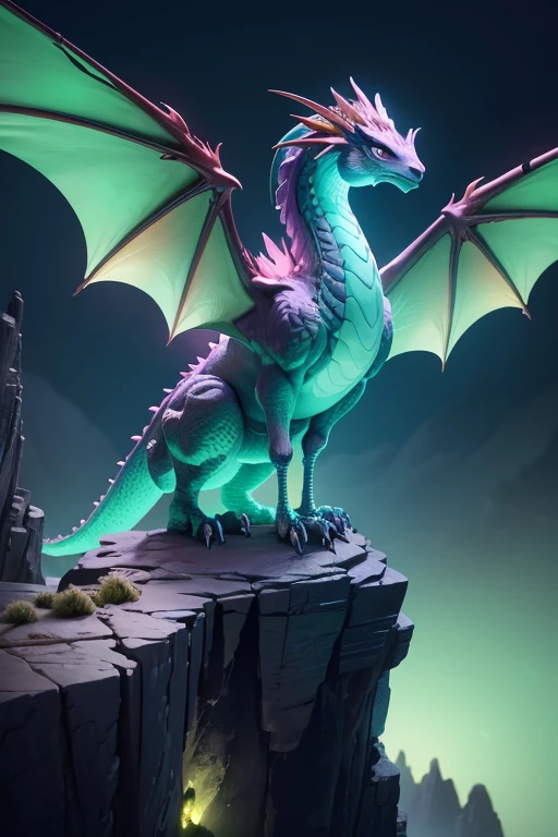 <lora:WorldofOrigami:1>, woorigami, paper, origami, folded, winged dragon, green, red, blue, purple, yellow, pink, black, white, brown, paper-made, day, volumetric lighting,