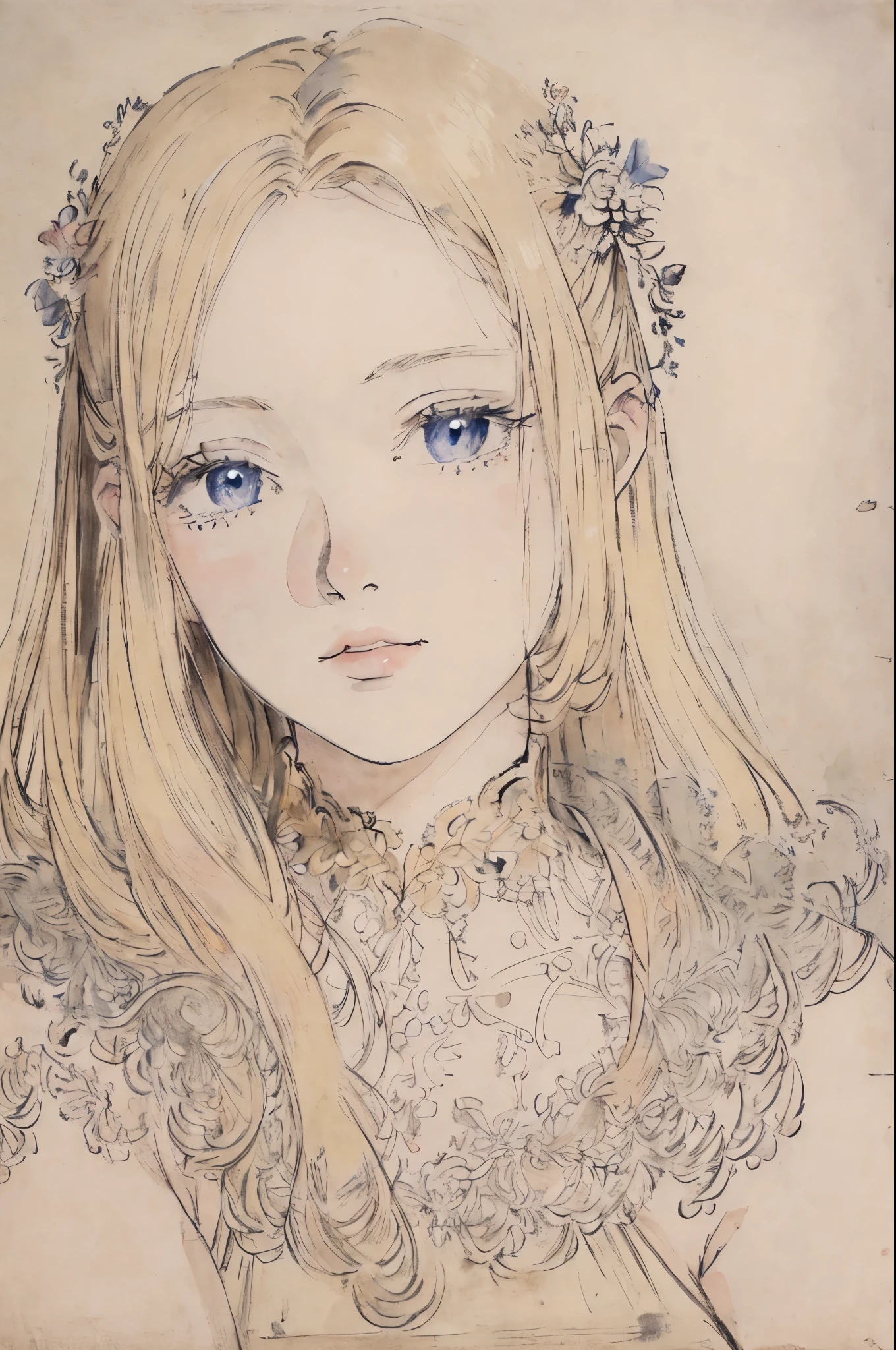 masterpiece, best quality, an extremely delicate and beautiful girl,an extremely delicate and beautiful, world masterpiece theater, ultra-detailed, highly detailed, best quality, blonde hair, highres, extremely detailed,1girl, best quality, illustration, looking at viewer, impasto, canvas, oil painting, realistic, realist ,real,