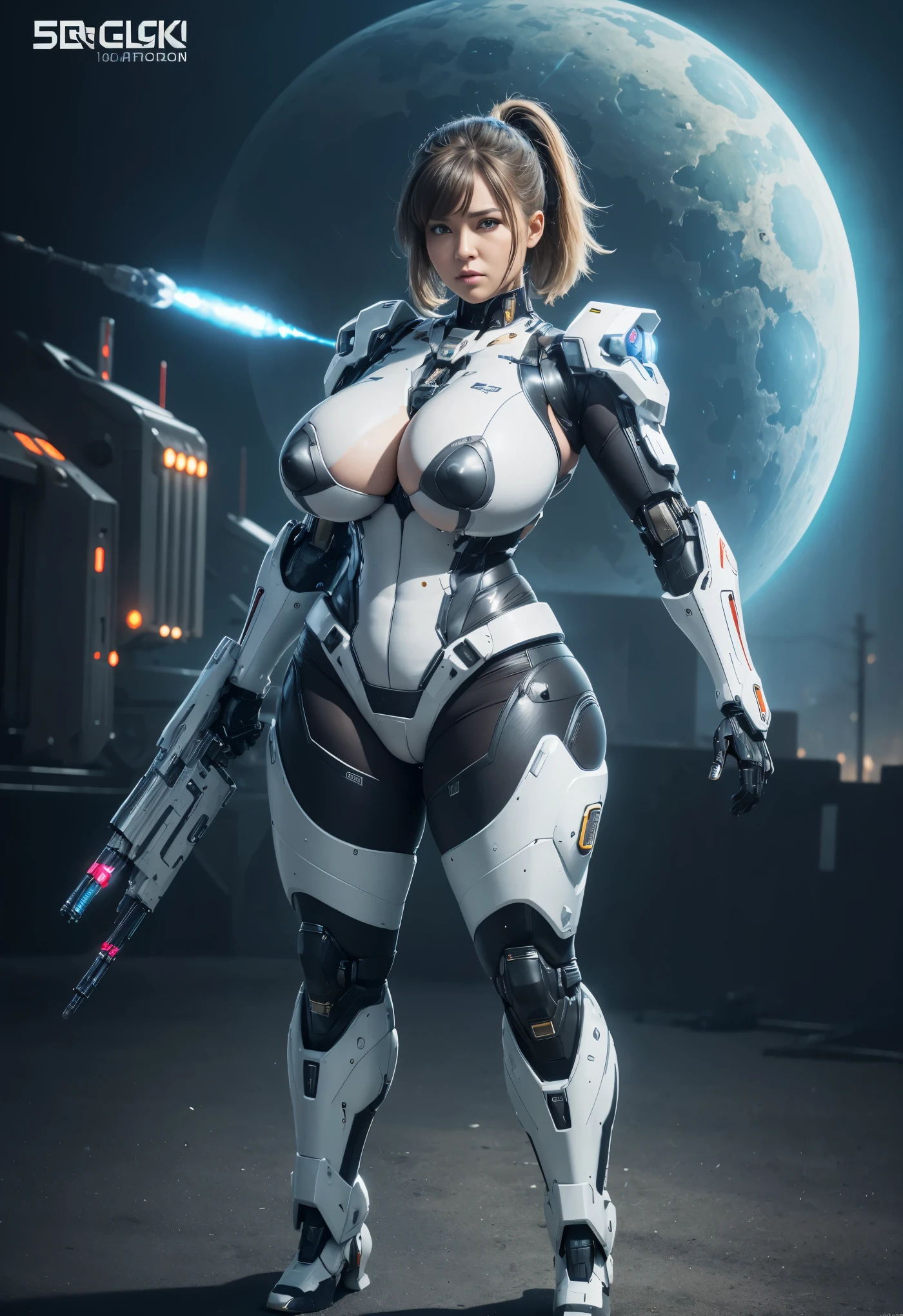 Textured skin, Super Detail, high details, High quality, Best Quality, hight resolution, 1080p, hard disk, Beautiful,(cyborgs),(Missiles from the chest),(Machine gun from both hands), (BLACK WOMAN), beautiful cyborg woman,Mecha Cyborg Girl,Battle Mode,Girl with a Mecha Body,She wears a battle cyborg mech with a weapon, (Fulll body Shot), (CURVY:1.2), (BIG TITS:1.2), (50_YEAR_OLD:1.5), (OLD WOMAN:1.5), (Wrinkles:1.3), (CELLULITIS:1.6), (FULL BODY:1.3)