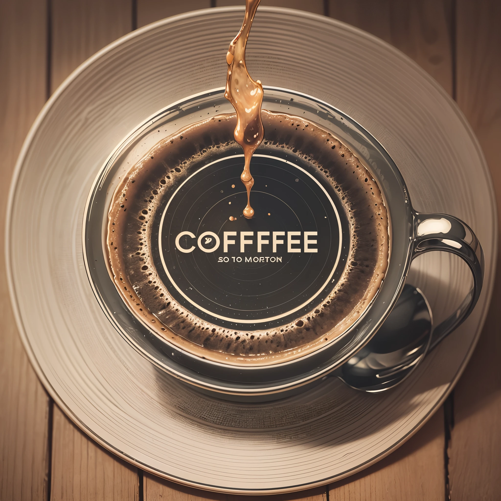coffee cafe, logo, vector, line art, design, inspiration, straight, symmetry,