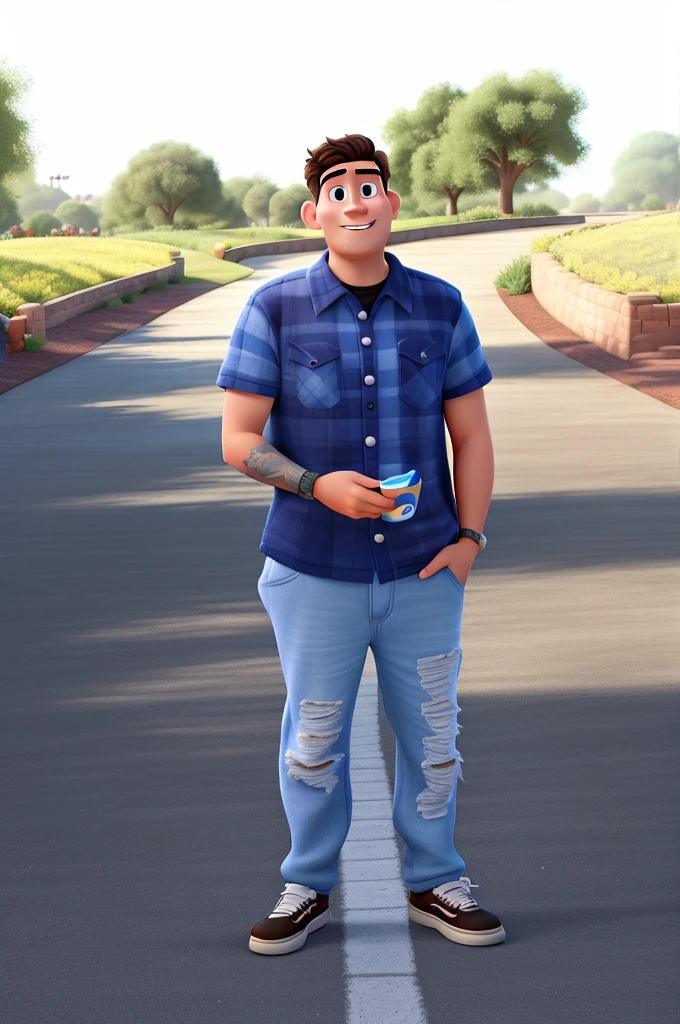 disney pixar style man, high quality, best quality