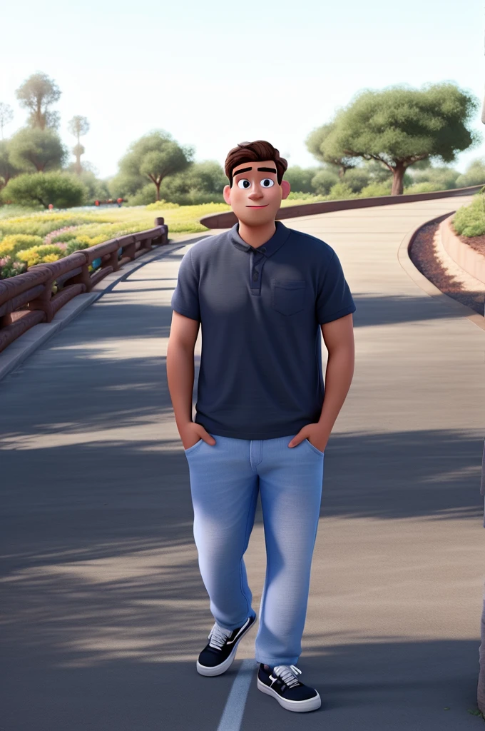 disney pixar style man, high quality, best quality