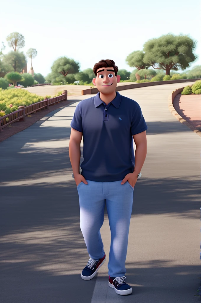 disney pixar style man, high quality, best quality