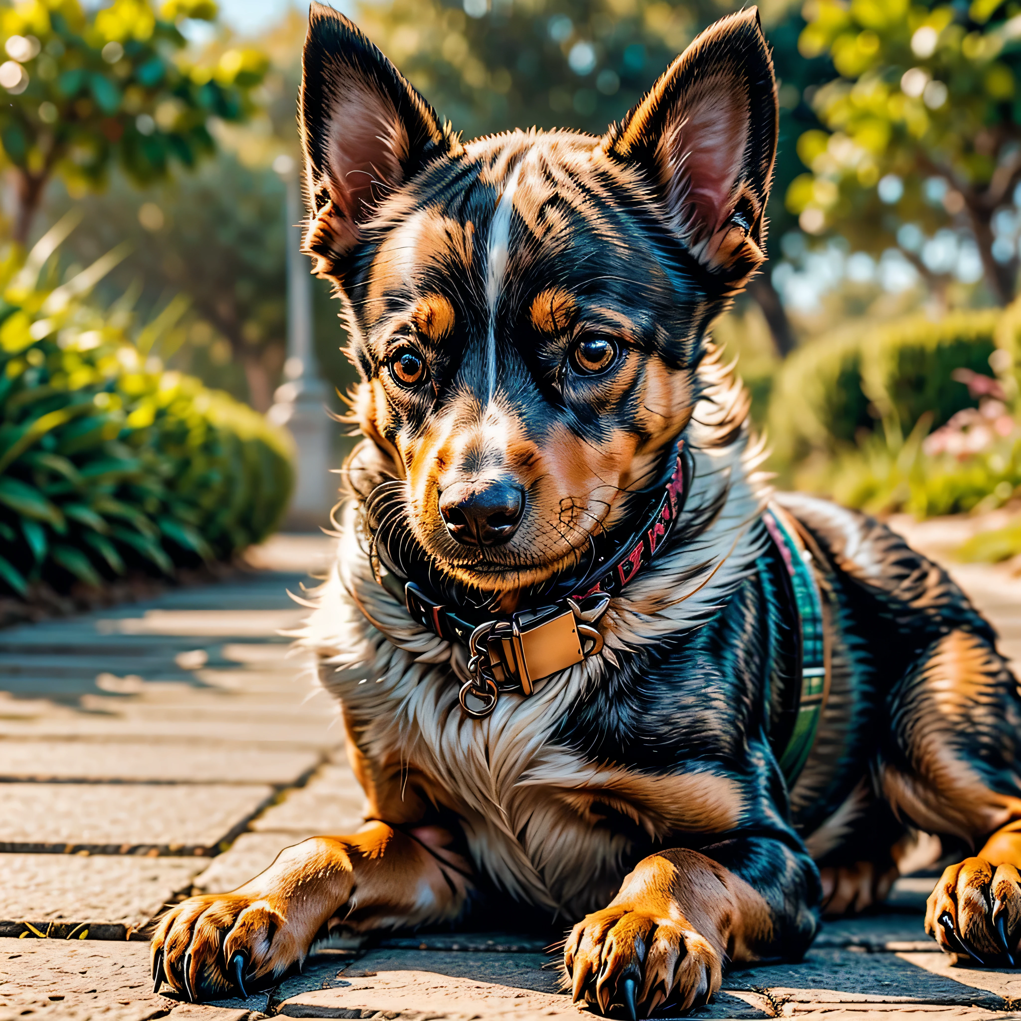 "Produces ultra-high-resolution images of chic miniature Dachshund dogs, In Classic Cat Poses. Advanced macro photography techniques are used to bring out the intricate details of the miniature Dachshund dog's black coat, mustache, e olhos expressivos. exposure." Place the camera at eye level with the miniature dachshund dog to create an intimate connection between the viewer and the subject of the miniature dachshund dog. Implemente uma abertura ampla para criar uma profundidade de campo rasa, making the miniature dachshund dog stand out clearly against a softly blurred background. Enhance lighting to highlight the textures and contours of your miniature dachshund dog's body, e use software para remover sombras duras e criar uma atmosfera aconchegante. Pick up the Miniature Dachshund dog in a relaxed position, mas equilibrado, Showing Flexibility and Grace. Tente capturar momentos de movimento natural, alongamento, Grooming, etc. to convey an authentic feeling. We implement post-processing techniques that improve image clarity, Contraste, and color balance, Preserving Every Aspect of Your Miniature Dachshund Dog, From its intricate patterns to its intense gaze, renderizando-o em detalhes impressionantes. finalmente, Capture a fleeting moment that conveys the gentle beauty and innate grace of the Miniature Dachshund and celebrates the Miniature Dachshund's unique essence of curiosity and poise. " Chamado Pingo. Idade Idoso --v 6 --s 1000 --c 20 --q 20 --chaos 100