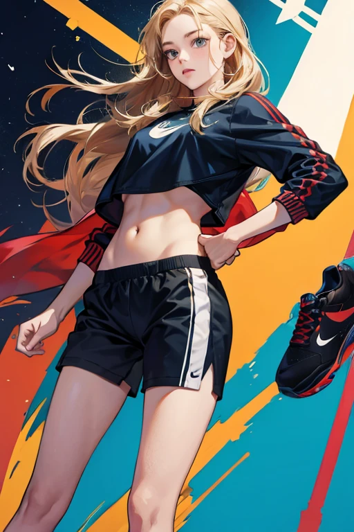 wearing nike