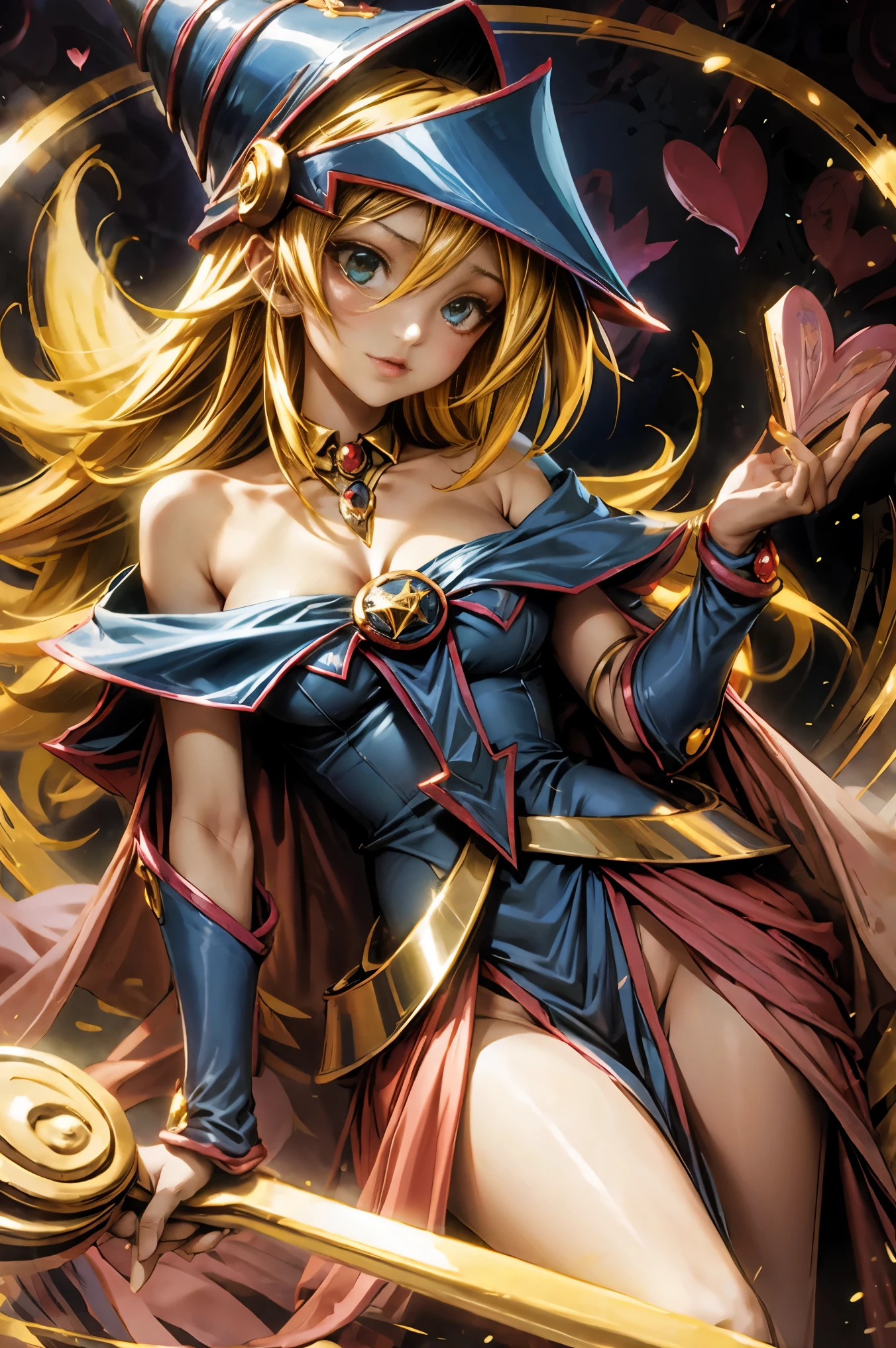 Dark magician gils es La carta de la reina de corazones.