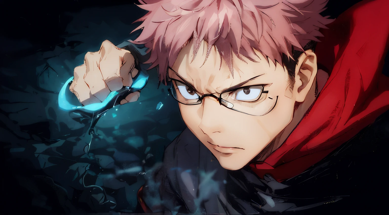 homen de olhos castanhos, corte de cabelo queridinho, degrade na zero, pichaim raspado, corte de cabelo quadrado,homen de terno preto Jujutsu kaisen, yuji itadory, satoro gojo,homen  com cabelo afro curto raspado dos lados, homem de cabelo marrom degrade, cabelo pichaim curto, afro raspado , cabelo curto, brown hair wearing round glasses, round glasses circular glasses, round frame glasses, cabelo crespo, cabelo crespo,foco, single person. 