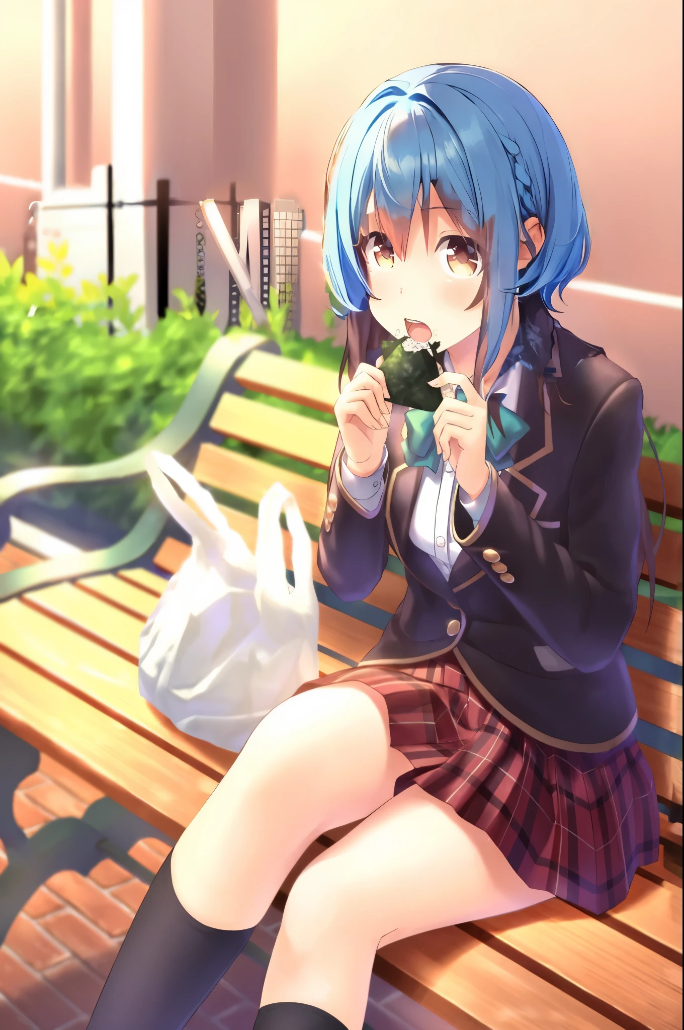 excited crying spitting