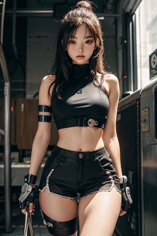 Women Define Thick Body Thigh Cybernetic Shorts