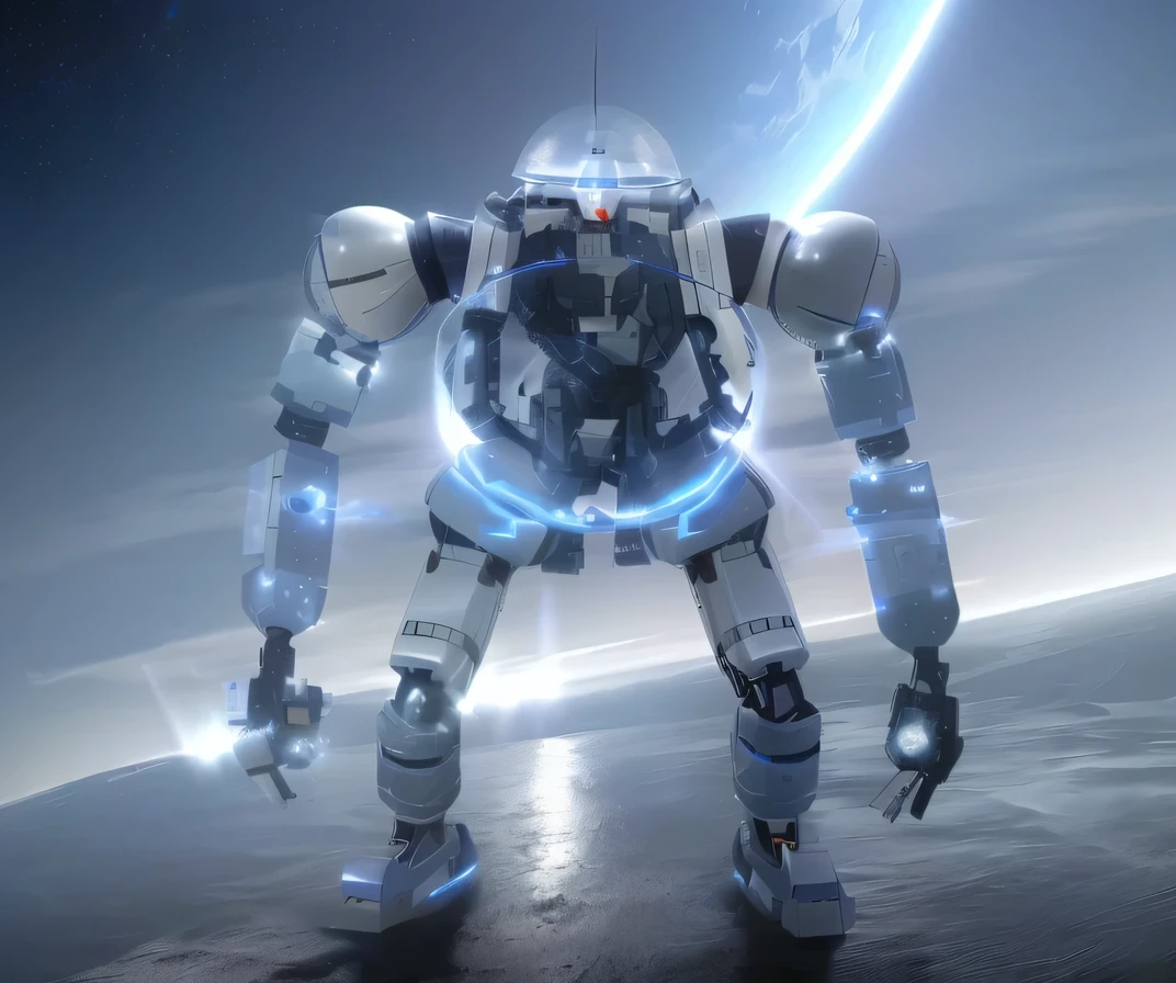 Anime organic mix, Mecha suit, fully space suited, Mecha body, Mecha with legs, 《Metal Gear Solid》Liu San, male killer whale, Full body mecha, complete figure, Fully removable, science fiction characters,grey uniform