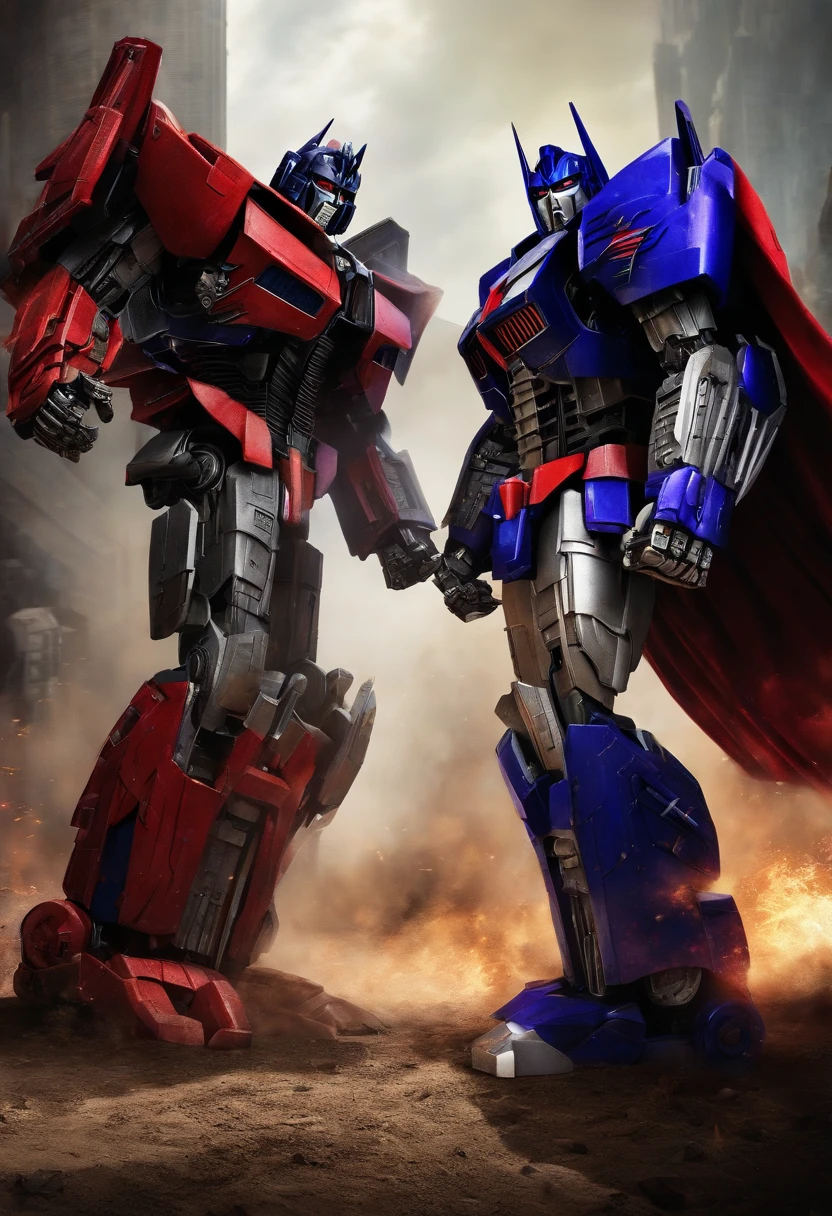 Optimus Prime vs Megatron