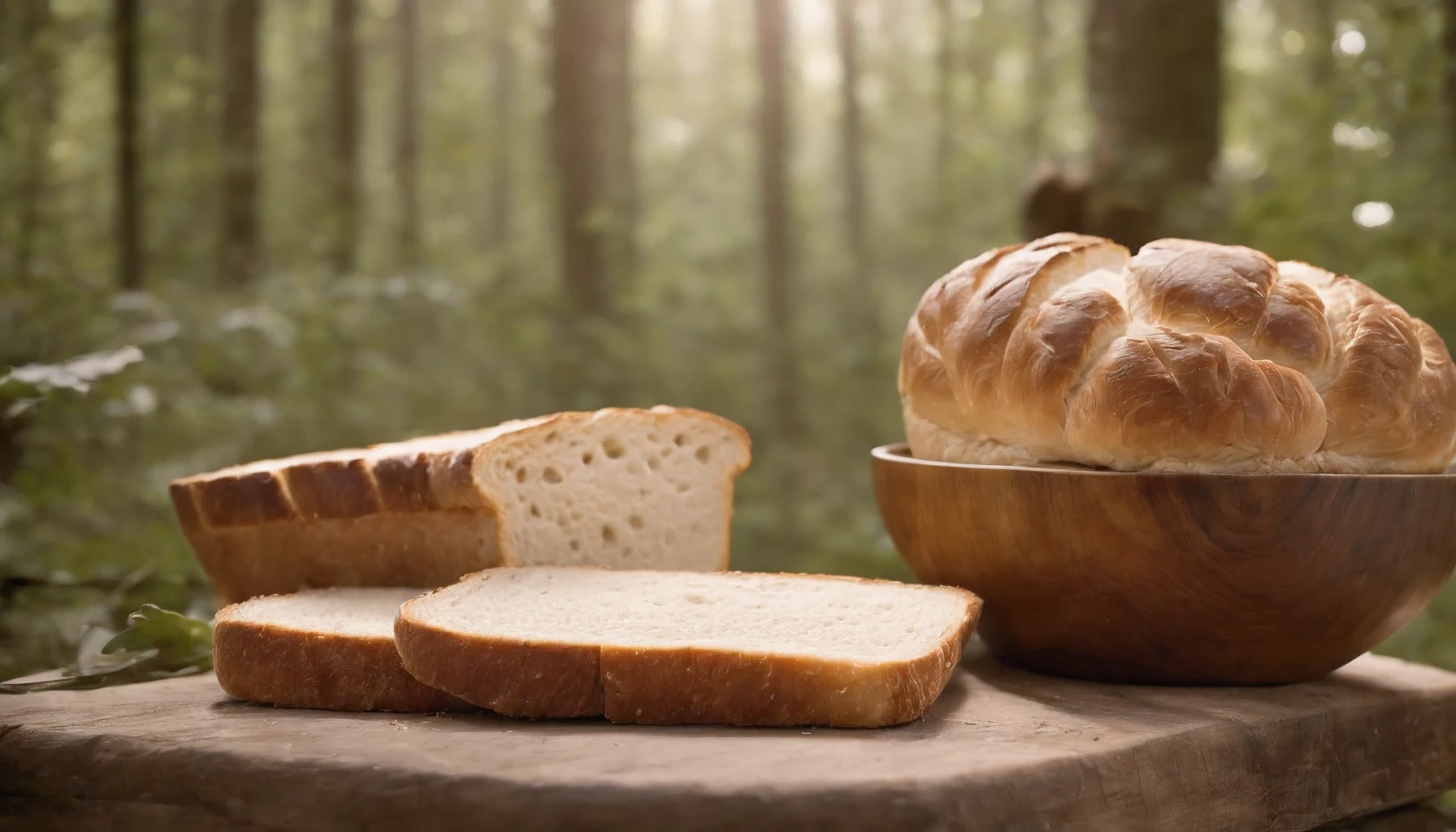 "Now then, let us break bread and you can share your full tale of how you came to such beguiling misadventure in my forest, hmm?"