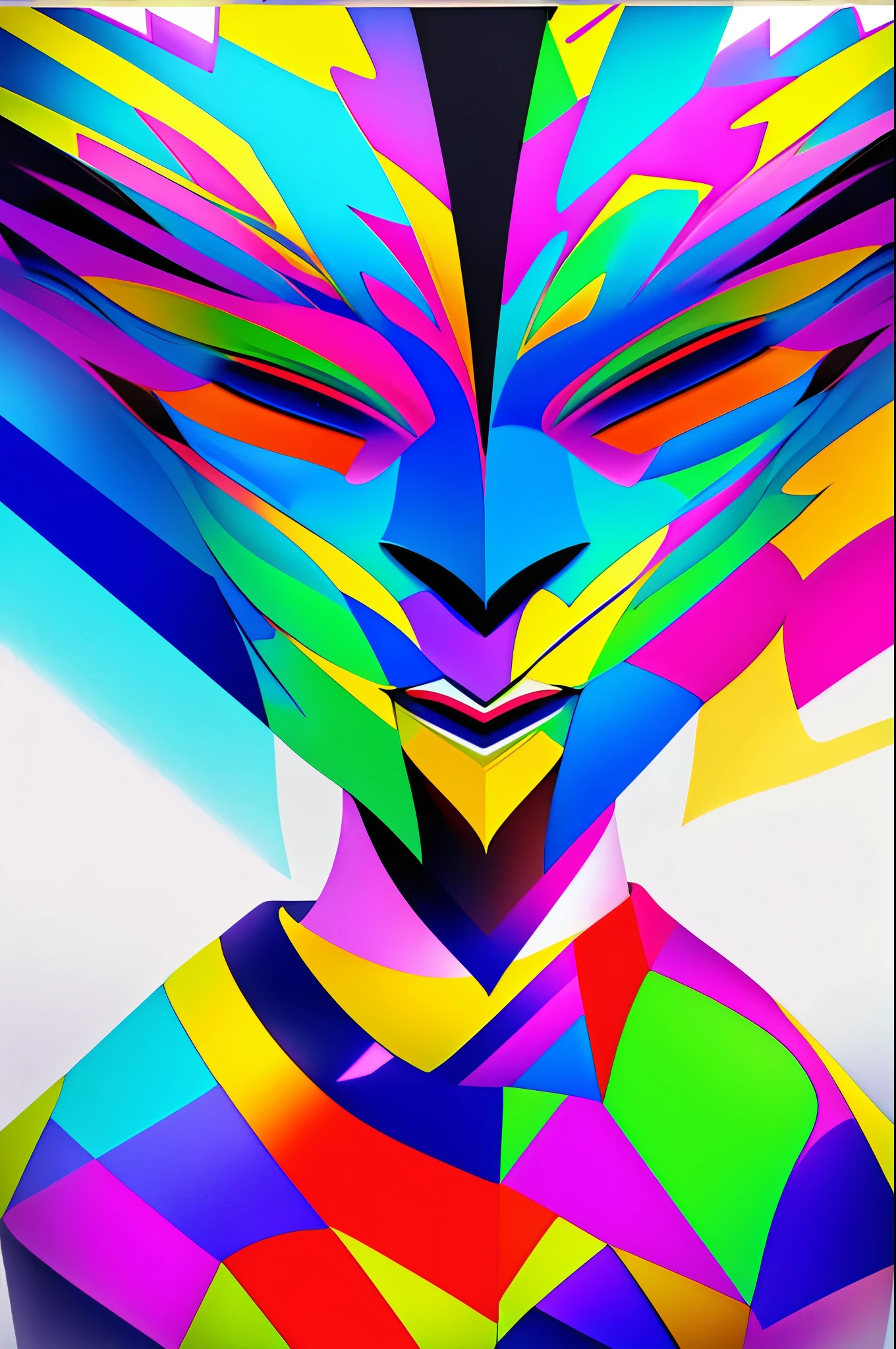 A collection of geometric objects,interesting illusion,creative composition,modern art,masterpiece:1.2,ultra-detailed,(realistic,photorealistic,photo-realistic:1.37),3D rendering,HDR,UHD,professional,vivid colors,sharp focus,physically-based rendering,extreme detail description,studio lighting,abstract,modern art,contemporary,psychedelic,unique,colorful,bold,visually stunning,abstract expressionism,colorful hues,playful juxtapositions,visually striking,mesmerizing,ethereal,luminous colors