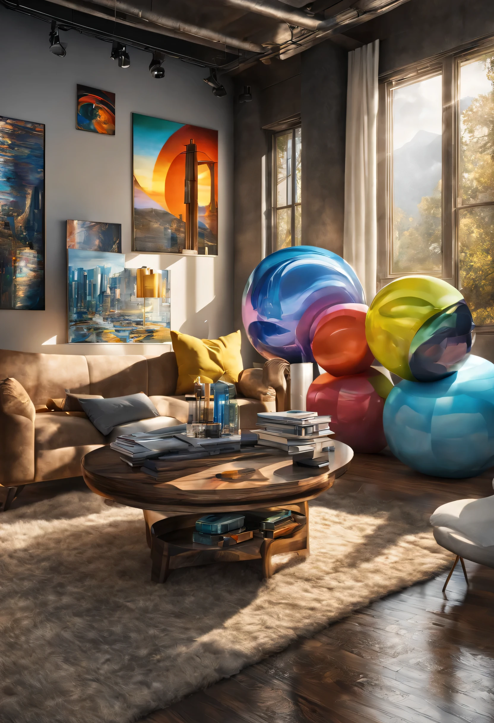 Collection of geometric objects,Interesting optical illusion,creative composition,Modern art,masterpiece:1.2,Super detailed,(actual,photoactual,photo-actual:1.37),3d rendering,human development report,ultra high definition,professional,bright colors,sharp focus,Physically based rendering,extremely detailed description,studio lighting,Abstract,Modern art,contemporary,Psychedelic,Unique,rich and colorful,bold,Visually stunning,Abstract expressionism,rich and colorful hues,interesting juxtaposition,visual impact,Enchanting,ethereal,luminescent colors