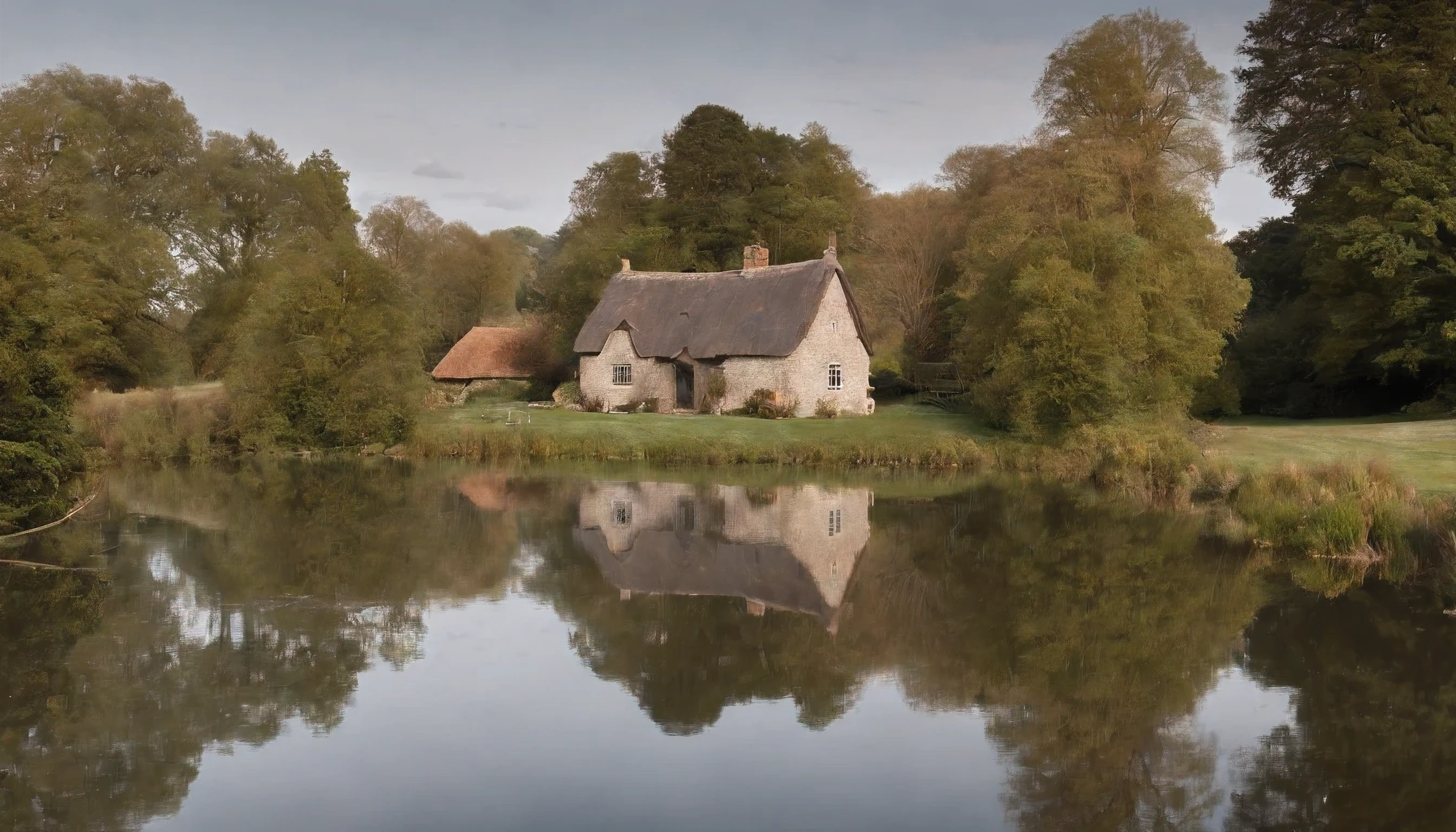 As the village comes into view I call out, "My cottage lies just yonder on the far side of Duck Pond, m'lady! Pray make yourself at home whilst I gather my things and advise my family and friends I am answered to a new mistress." I feel almost dizzy with this sudden change of fortune!