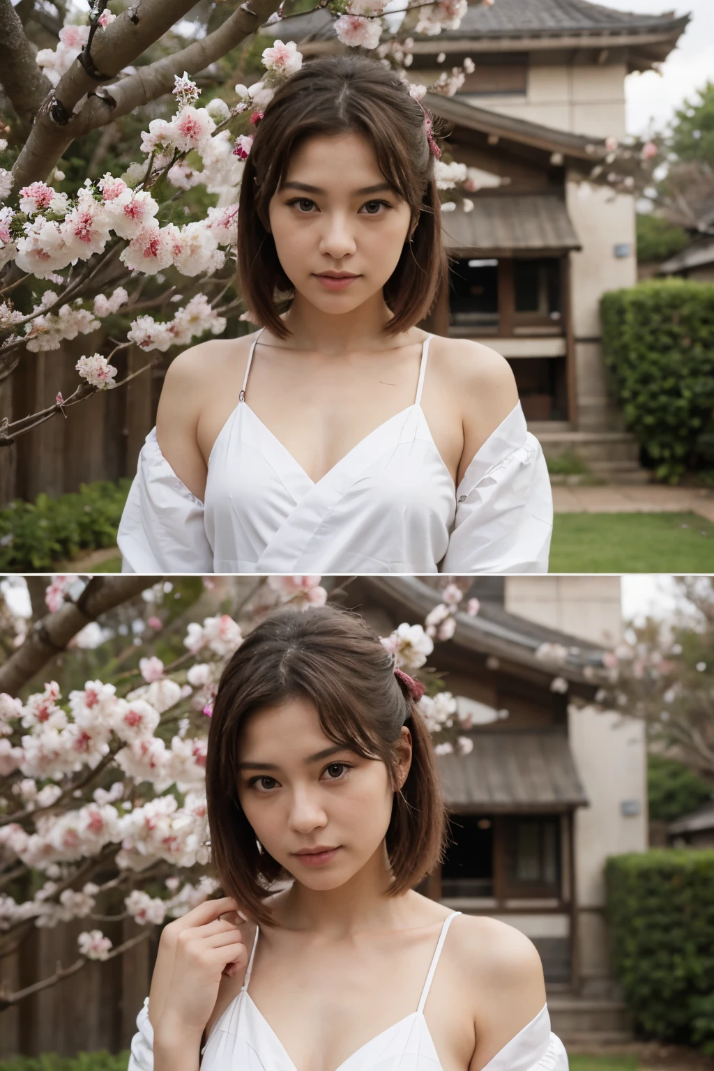 Sakura with a variety of changes