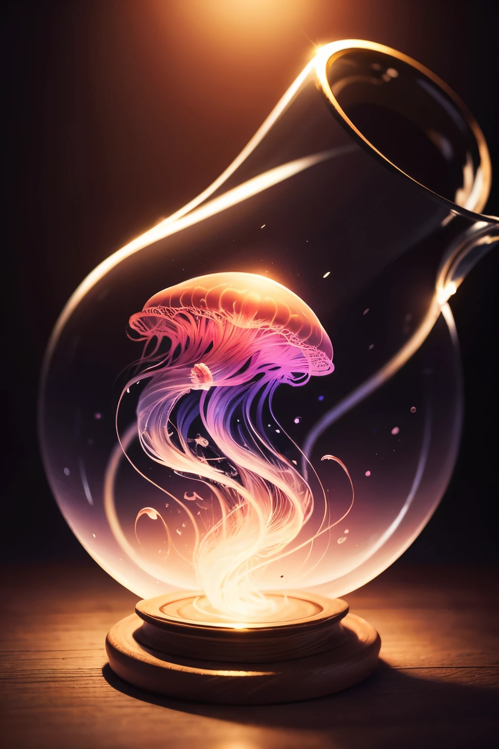 realistic_jellyfish_in_a_glass_globe__fantasy_style__realism-