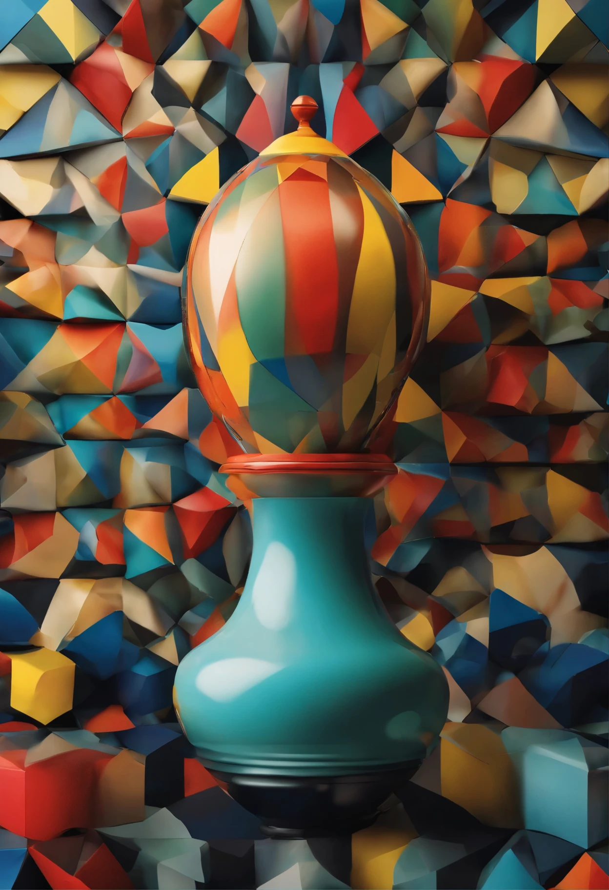 A collection of geometric objects,interesting illusion,creative composition,modern art,masterpiece:1.2,ultra-detailed,(realistic,photorealistic,photo-realistic:1.37),3D rendering,HDR,UHD,professional,vivid colors,sharp focus,physically-based rendering,extreme detail description,studio lighting,abstract,modern art,contemporary,psychedelic,unique,colorful,bold,visually stunning,abstract expressionism,colorful hues,playful juxtapositions,visually striking,mesmerizing,ethereal,luminous colors