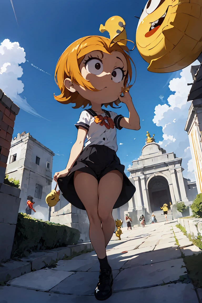 absurdos, high resolution, ultra detallado, (1 chica:1.3),
ROMPER
, Design a beautiful temple scene, con una arquitectura intrincada, exuberantes jardines, y un sentido de paz y espiritualidad.
ROMPER
, Crea una imagen de un demonio destructivo, with fearsome features, poderes oscuros, y una sed de caos y ruina.
ROMPER
, Design an image with a fisheye lens effect, capturing a wide field of view with a distinctive, perspectiva curva.
ROMPER
, Crear una vista de la azotea en un entorno urbano, with panoramic cityscapes, dramatic skylines, and a sense of elevation.
ROMPER
, Ilustrar un momento tierno entre un padre y un hijo, capturing their bond, amar, and connection.
ROMPER
, Ilustrar una imagen usando puntillismo, with tiny dots of color meticulously placed to create a cohesive and visually stunning whole., Hermosa chica adolesente , 19 years , Luan Loud
