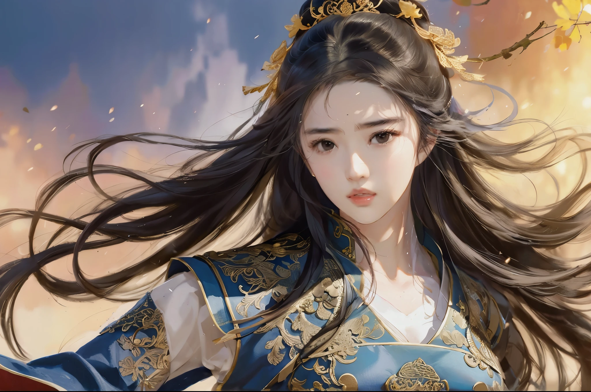 liuyifei, 1girl, chinese_armor, best quality, masterpiece,