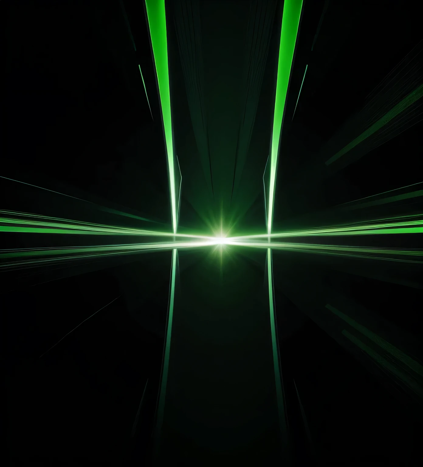 Abstract background with light green and black gradient. Texture concept.
