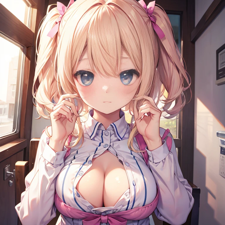 breast sandwich cute face Pinch with