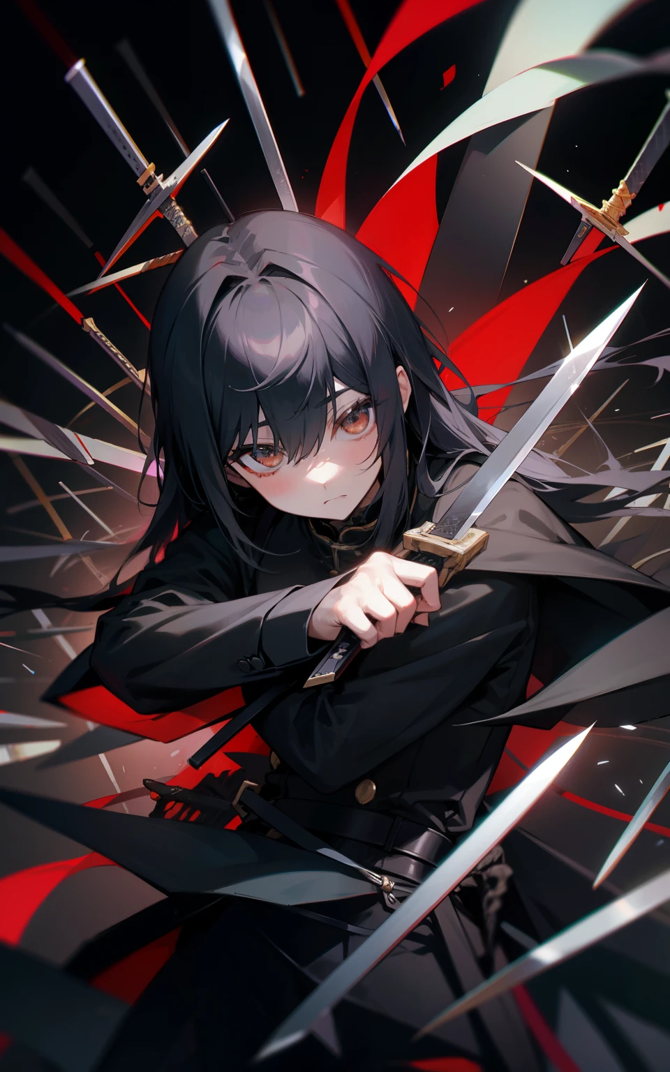 Countless knives、No human、短剣ナイフ100本🗡️、🗡️