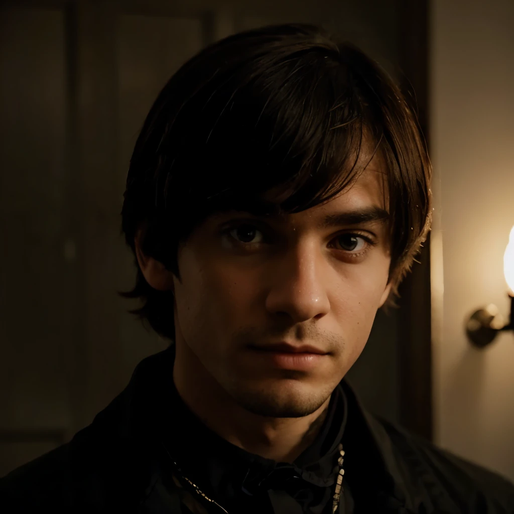 a young creepy man